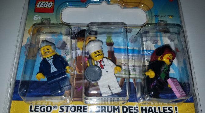 Lego Halles Paris Exclusive Minifigure Pack spotted on eBay