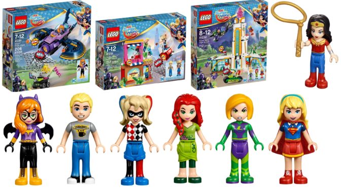 Lego Box Art for Super Heroes Girls Sets – Official Images