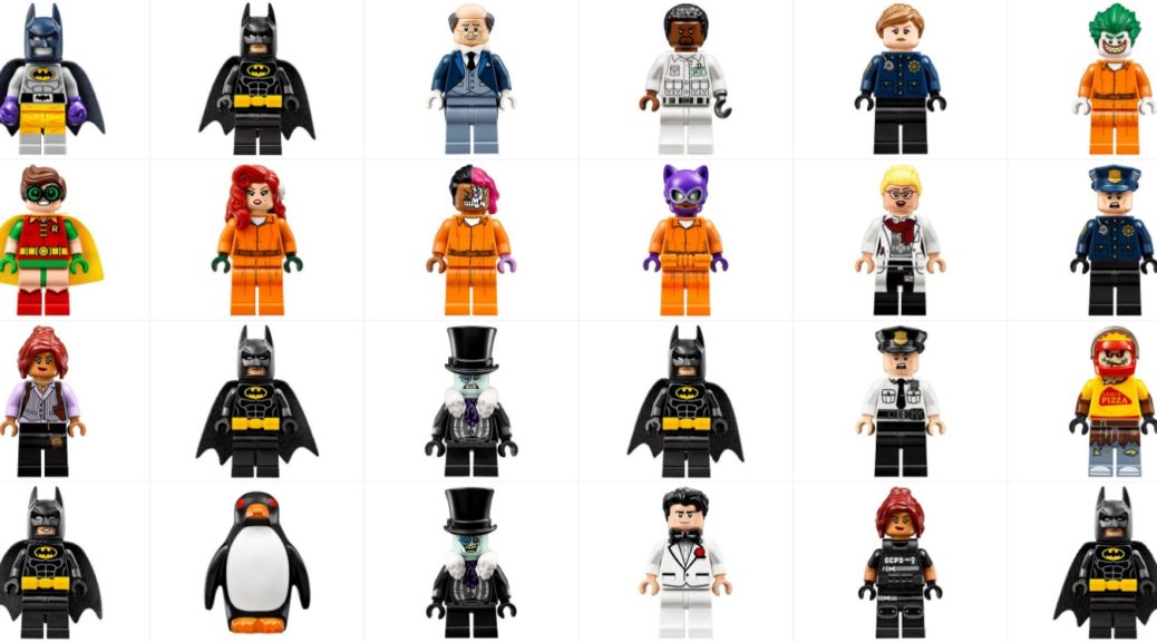 65 Hi Resolution Lego Batman Movie Minifigures From Sets - Minifigure