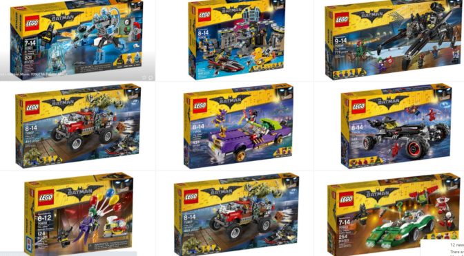 Lego Batman Movie Box Art Revealed