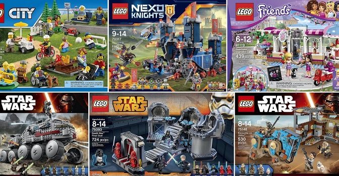 Lego Buy one Get one 40% off sale is back – Star Wars – Nexo Knights – Friends – City