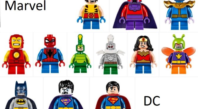 2017 DC and Marvel Hi Resolution Micro Minifigures Revealed