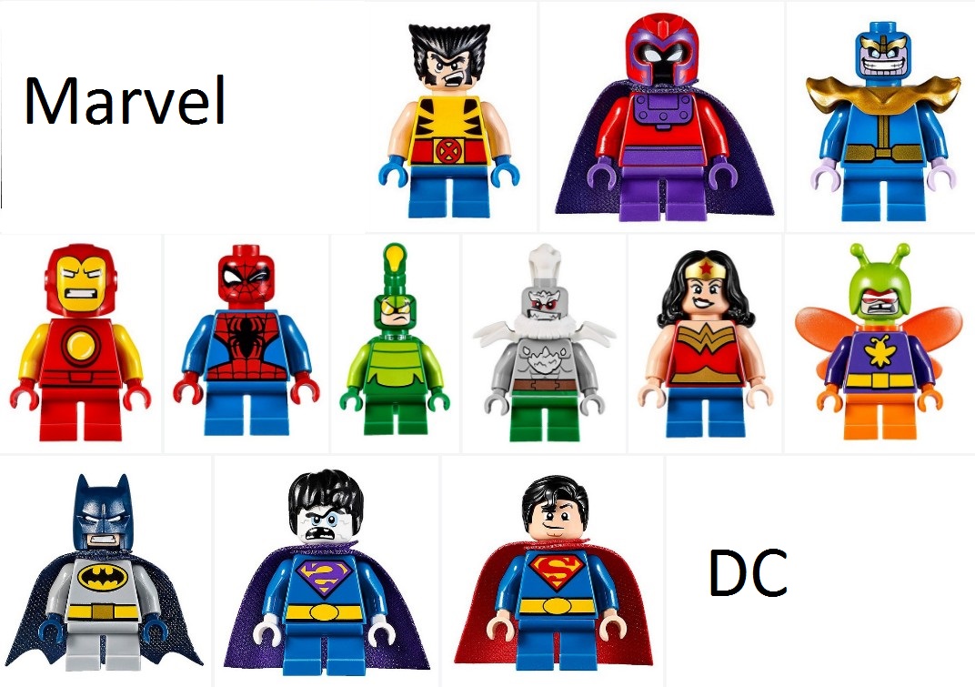 2017 DC And Marvel Hi Resolution Micro Minifigures Revealed 2017 DC And Marvel Hi Resolution Micro Minifigures Revealed