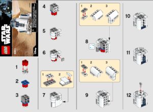 Lego 30611 R2-D2 Building Instructions Posted Online - Minifigure Price ...