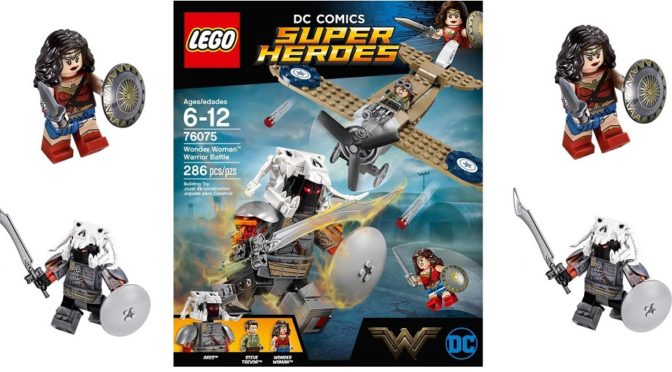 Lego DC Comics Wonder Woman 76075 Warrior Battle Set First Images