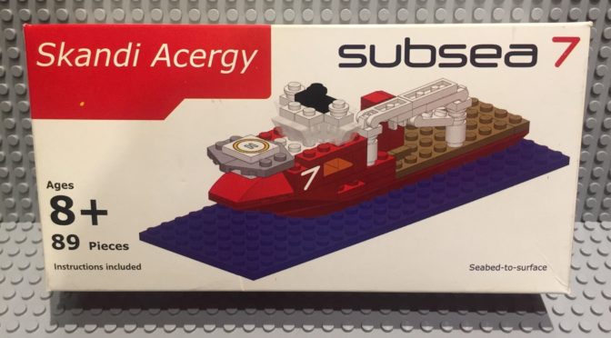 Lego Certified Professional Skandi Acergy Subsea 7