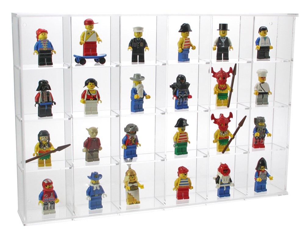 lego minifigure displays