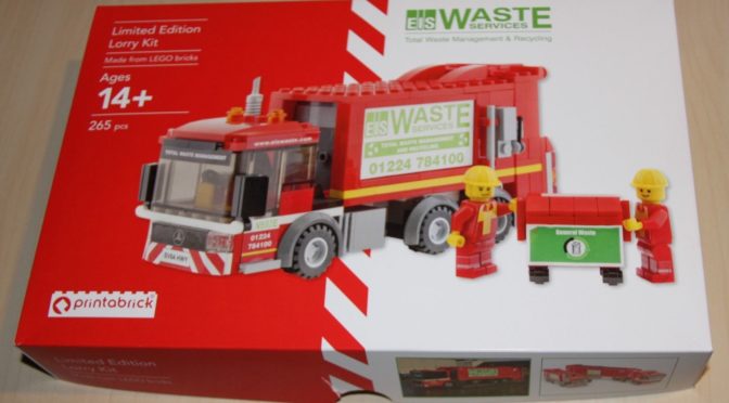 Lego EIS Waste Services Limited Edition Lory Kit is limited to 50 sets worldwide