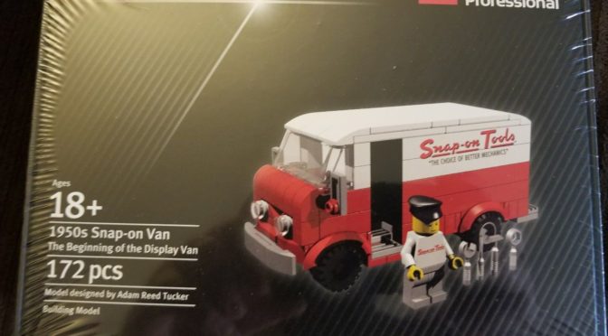 Lego Certified Professional Snap-On Tools Certified Professional Adam Reed Tucker Van