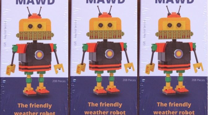 LEGO CERTIFIED PROFESSIONAL MAWD the Friendly Weather Robot by Amazings