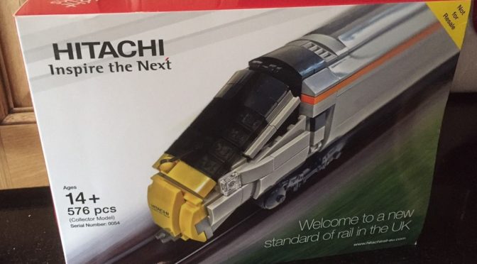 Lego Certified Professional Hitachi AT300 Train Bright Bricks