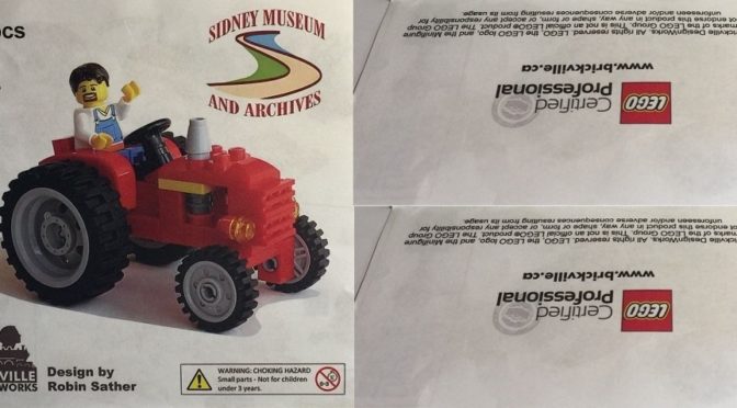 Lego Certified Professional Limited Edition Sidney Museum Tractor Set