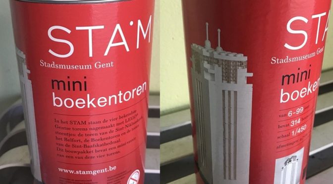 Lego Certified Professional mini Boekentoren Stam Set in Tin Can