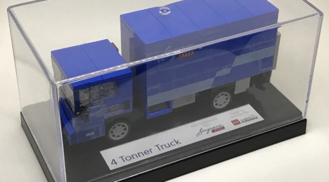 Lego Certified Professional 4 Tonner Truck Singapore Post