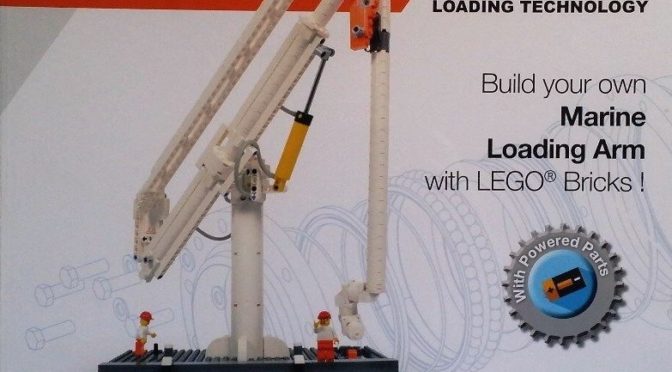 JLA Loading Technologies Lego Certified Professional  Marine Loading Arm from Amazings