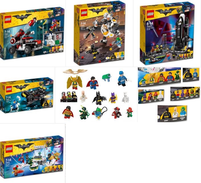 Wave II of the Lego Batman MOvie Sets Official Box Art Images