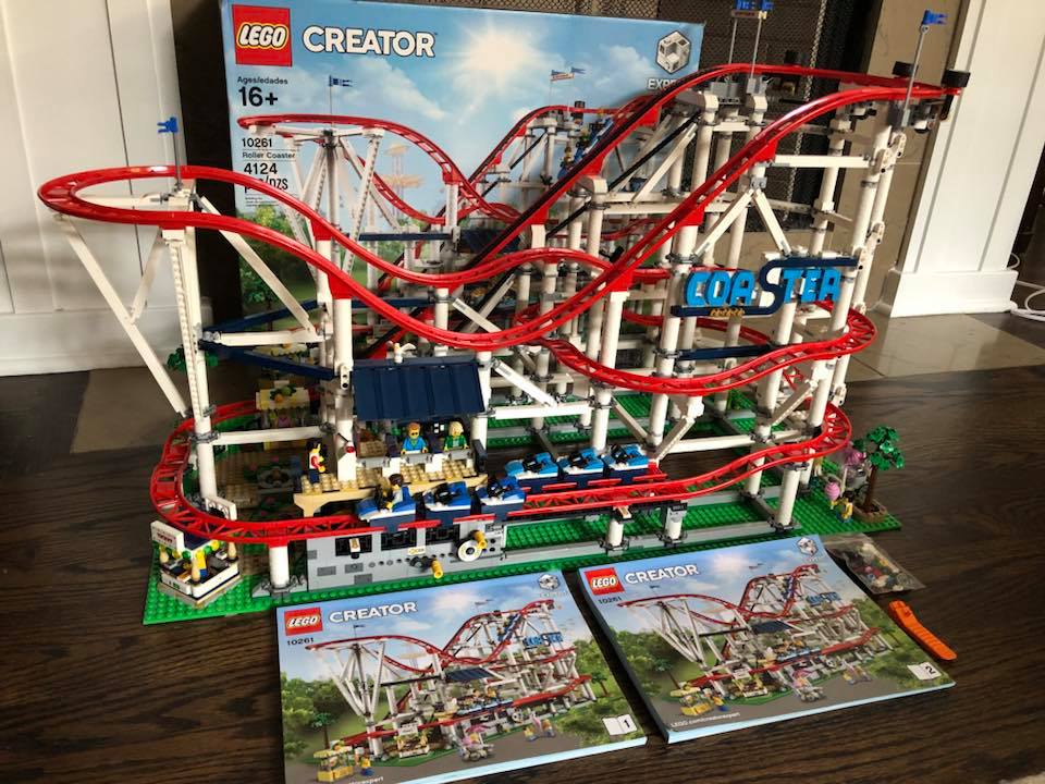 First Box Pics of Lego Creator Expert 10261 Roller Coaster Set includes ...