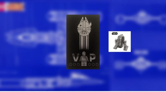 Lego Exclusive May Forth Y-Wing Blueprint Poster for Black Card VIP Holders – Possibly a Platinum R2-D2 as well