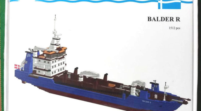 Lego Certified Professional by Matija Puzar – Dredge boat RN Balder R – 2017 – 1512 Parts