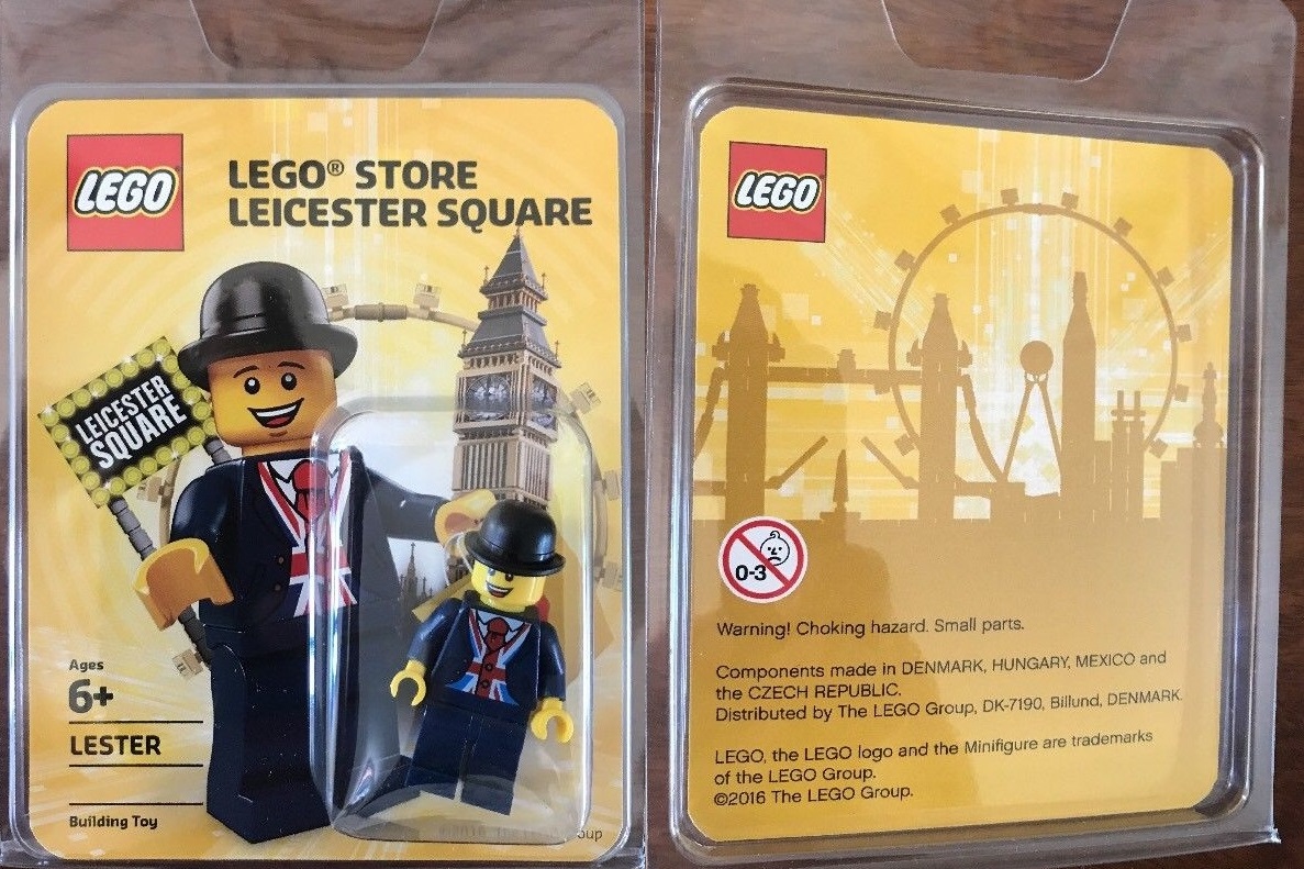 Lester discount lego minifigure