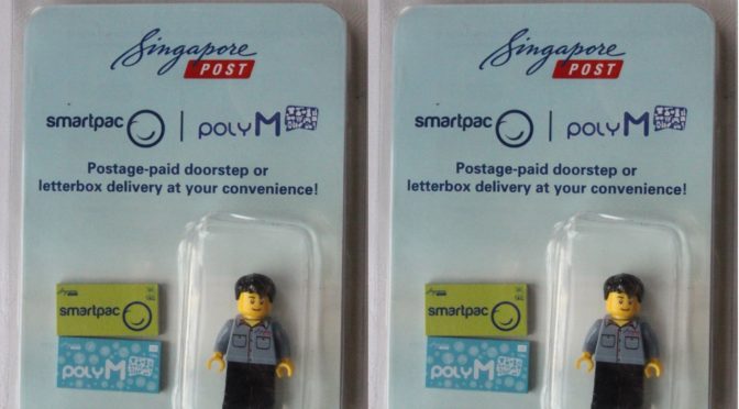 LEGO Singapore POST Minifigure