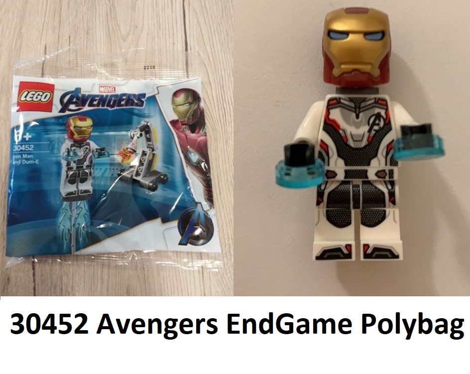 LEGO ® 30452 Ironman And Dum-E polybag NEW  Marvel Avengers Endgame