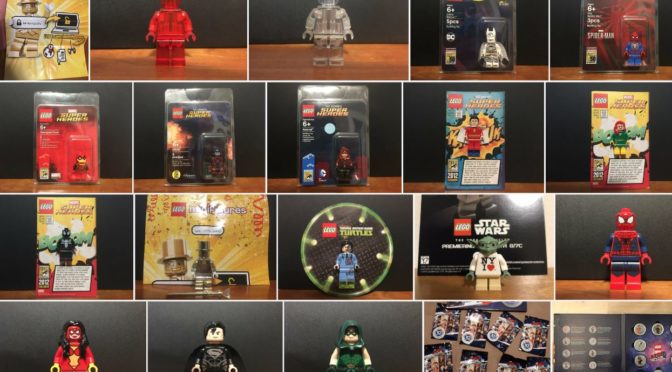 Large Collection of SDCC Minifigures AND MR Gold and other Rare Minifigures over on eBay