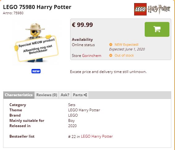 LEGO Harry Potter Series 2 71028 minifigures - No longer a rumor ...