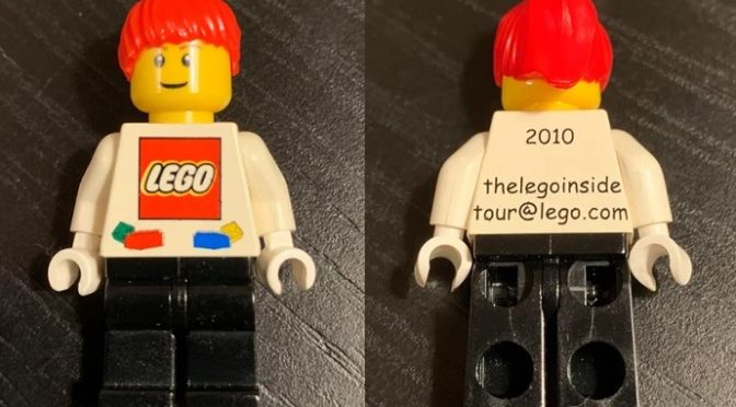 Rare Lego 2010 Inside Tour Minifigure