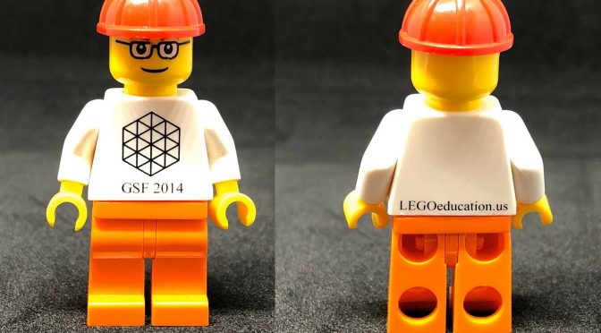 LEGO Google Science Fair 2014 minifigure