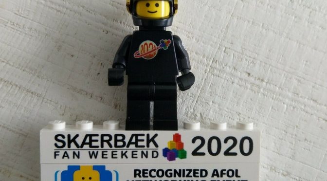 Lego Fan weekend Skaerbaek Skærbæk 2020 minifigure