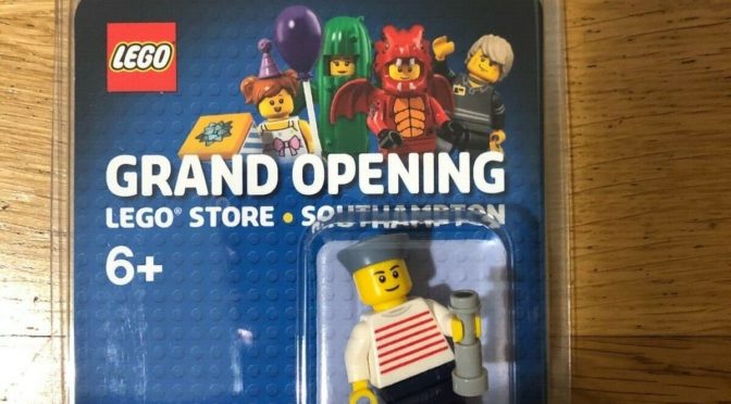 LEGO Southampton UK Store Grand Opening Minifigure
