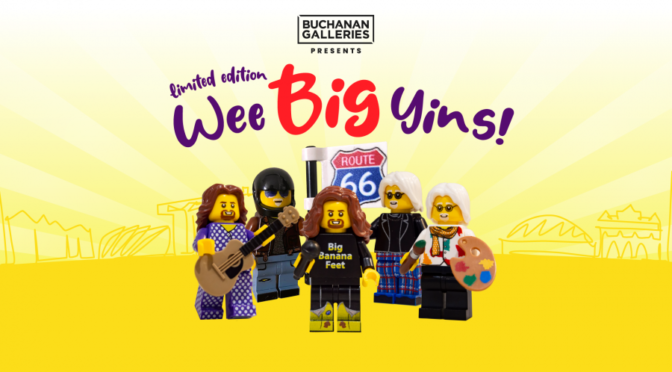 Lego Billy Connolly Promo Minifigures Today – The Wee Big Yins – a Buchanan Galleries exclusive!