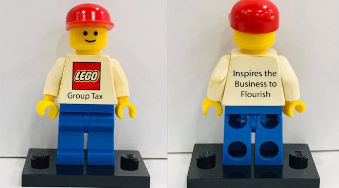 Lego Tax Group Exclusive Minifigure Inspire the Business to Flourish