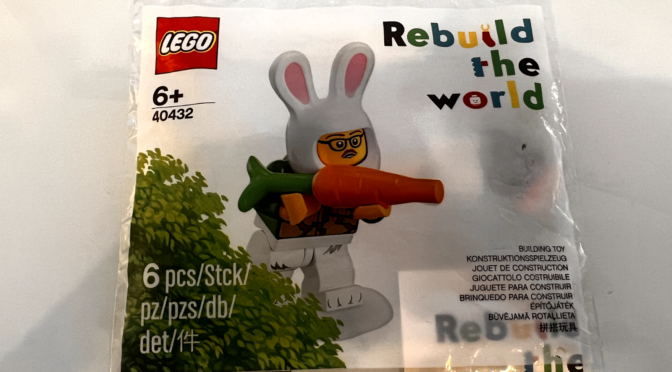 LEGO 40432 Rebuild the World minifigure – rare unreleased